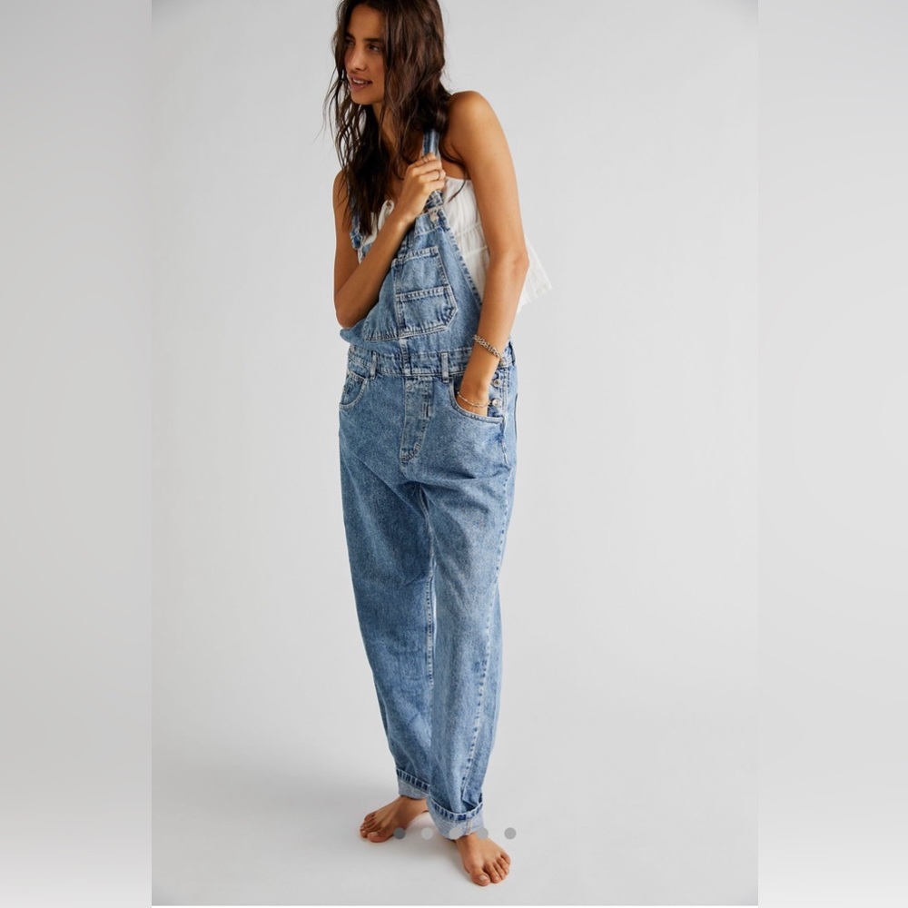 Free People Ziggy Overall. Sz Medium.
